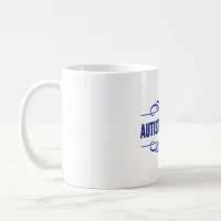 Autistic & Proud Purple Swirls Coffee Mug