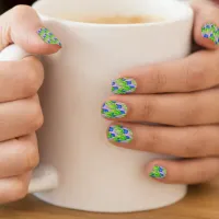 Aloe Vera Plants Pattern   Minx Nail Art