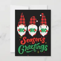 Gnomes Holiday Card