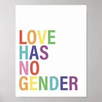 Love Has No Gender Poster