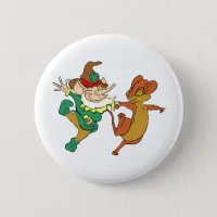 St. Paddy’s Odd Couple Pinback Button