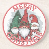 Christmas Gnomes Coaster