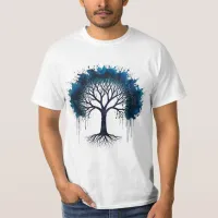 Cute Tree of Life Watercolour T-Shirt