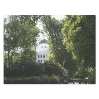 Capitol peeking through the Trees Tissue Paper