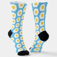 Fried Eggs Novelty Breakfast Socks