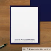 Professional Business Letterhead