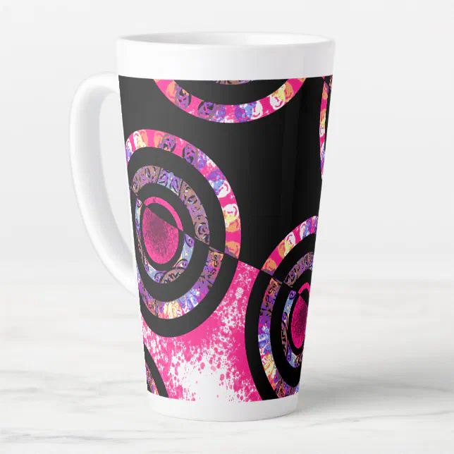 Modern Mandala 1 Latte Mug