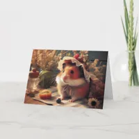 Adorable Midsummer Hamster Card