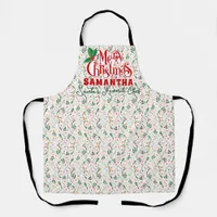 Berry Branch Santa's Favorite Chef Christmas Party Apron