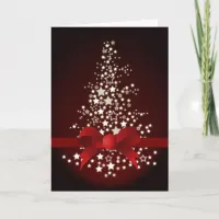 Festive Christmas Tree Corporate Christmas Cards