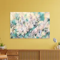 *~* Classic Art Delicate Painting Lilacs Lavender Canvas Print