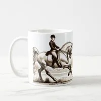 Dressage Riding Rider Horse Mug