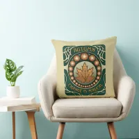 Autumn Change is Magic Throw Pillow