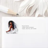 Modern Bride Wedding Label