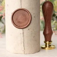 Three Letter Ring Wedding Monogram Wax Seal Stamp