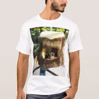 Sugar Glider in Furry Tree Truck Hanging Bed T-Shirt