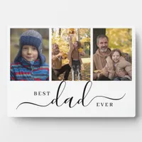 Best Dad Ever | Father's Day Photo Collage Plaque