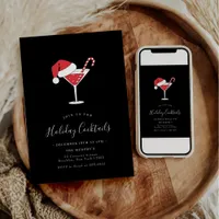  Holiday Cocktails Festive Drinks Christmas Party Invitation