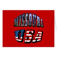 Missouri Picture and USA Text