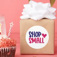 Shop Small - Small Business Sticker