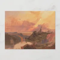 Avon Gorge at Sunset Francis Danby Oil Painting Postcard