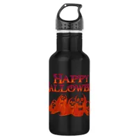 Halloween Witches Happy Halloween Stainless Steel Water Bottle