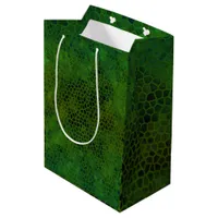 Green Dinosaur Hide Gift Bag