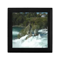 Scenic Rhine Falls in Switzerland Gift Box