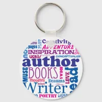 All About Authors! Keychain