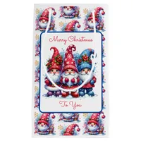 Merry Christmas To You  | Holiday Gnomes Small Gift Bag