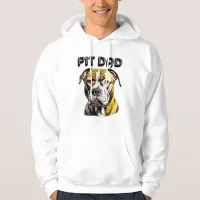 Pit Bull Dad | Dog Lover's  Hoodie