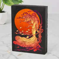 Halloween Wind Wooden Box Sign