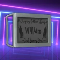 Cool Bonus Dad Happy Father's Day | Belt Buckle