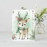 Reindeer - Christmas Card