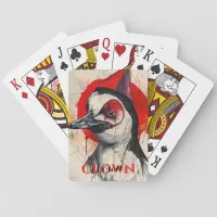 Clown Penguin Poker Cards