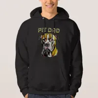 Pit Bull Dad | Dog Lover's  Hoodie
