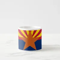 State of Arizona Flag Espresso Cup