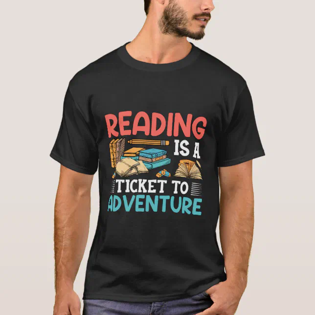 Reading Adventure Library Student Teacher Book T-Shirt