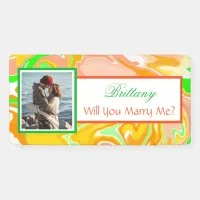 Will you Marry Me Custom Name Proposal   Banner