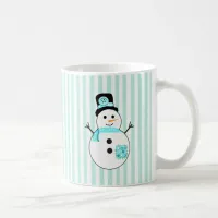 Let it Snow, Snowman Christmas Coffee Mug