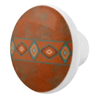 Southwest Canyons Diamond Ceramic Knob