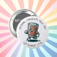 National Chocolate Milk Day Button