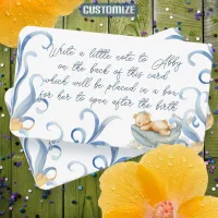 Underwater Theme Baby Shower Enclosure Card