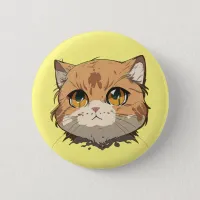 Anime Cat Face Button