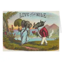 Love On The Nile Vintage Cigar Label Art