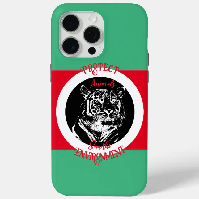 Roar of conservation iPhone 15 pro max case