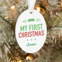 My First Christmas Ornament