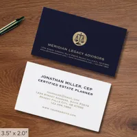 Professional Law Office Business Card