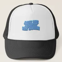 Ask Me All About My Book Promote as Author Trucker Hat