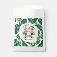 Tropical Jungle Safari Animals Party Favor Bag